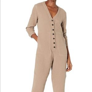 Madewell Long Sleeve Double Gauze Coverall